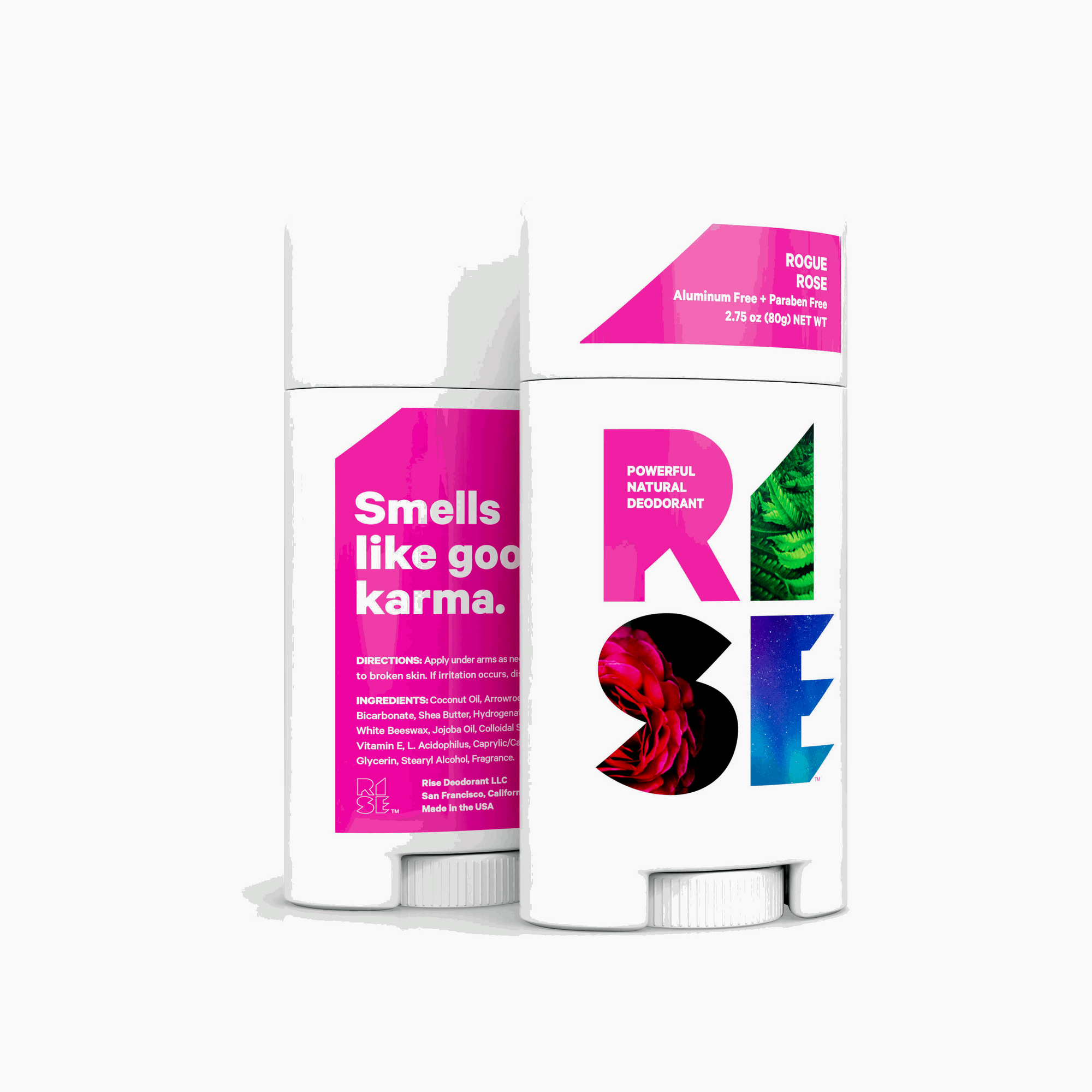 RISE - Powerful, natural deodorant - Rogue Rose