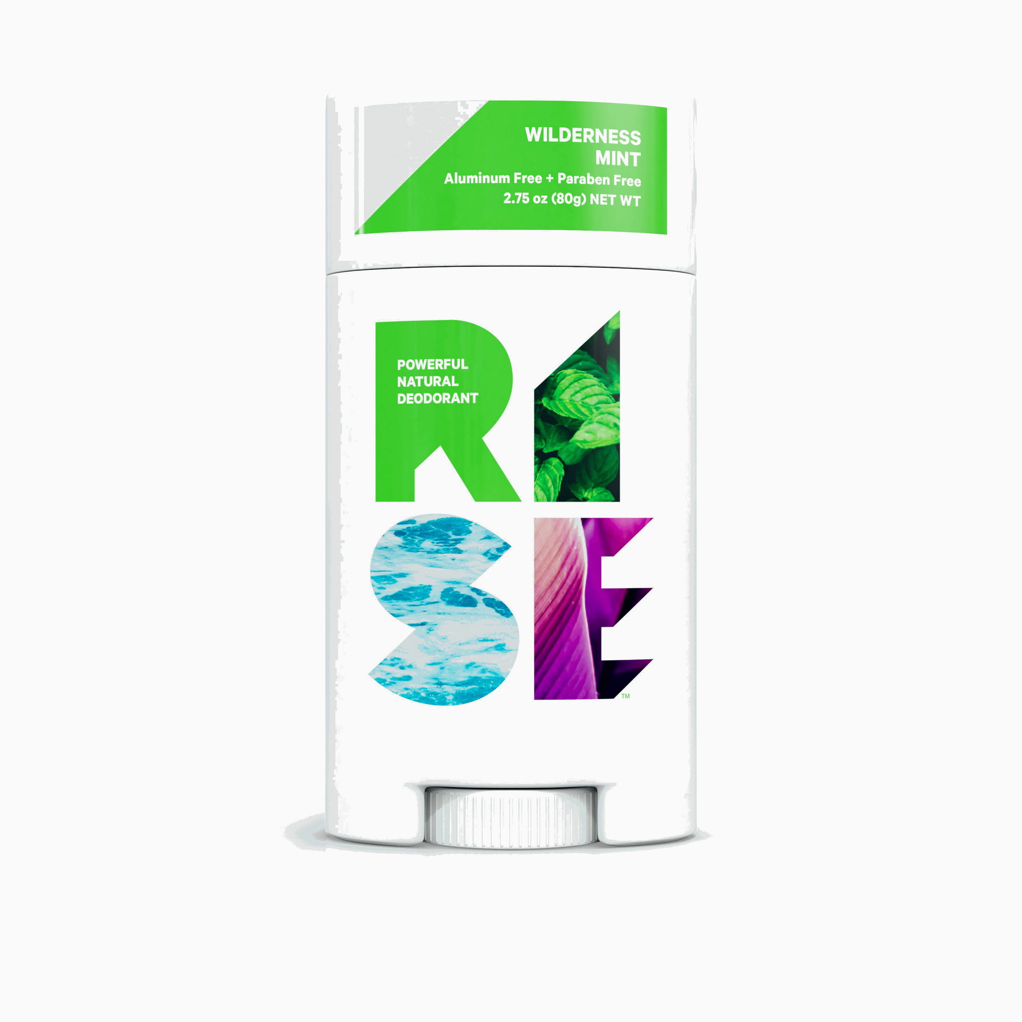 RISE- Powerful, natural deodorant - Wilderness Mint