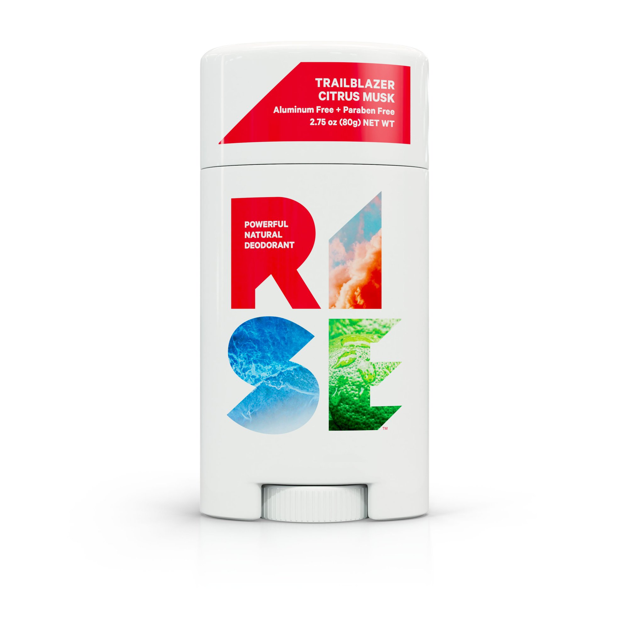 RISE - Powerful, natural deodorant - Trailblazer Citrus Musk