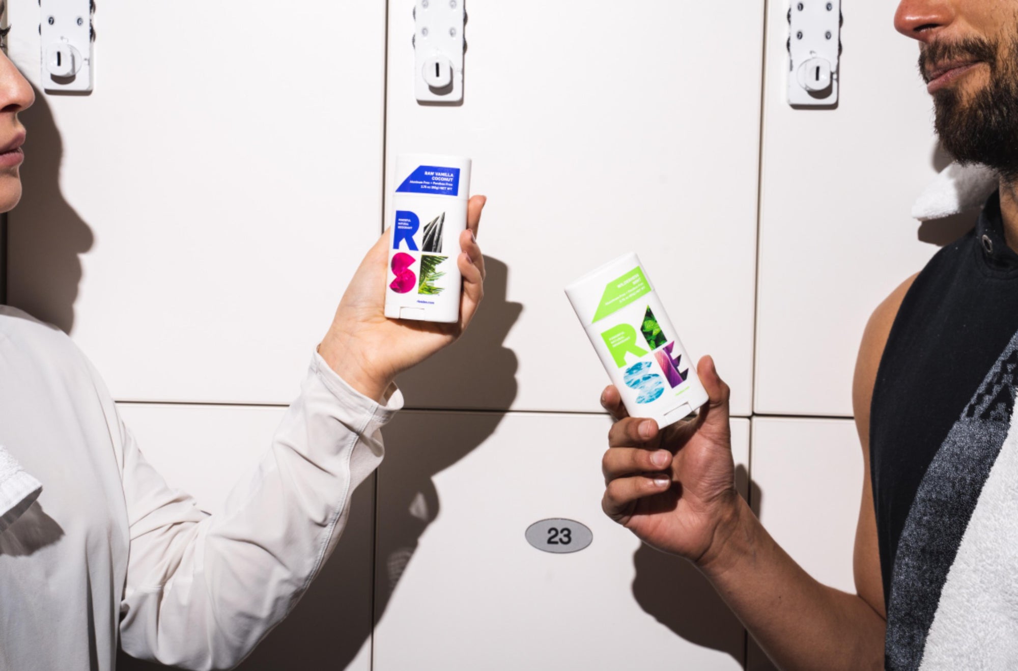 RISE - Powerful Nature Deodorant Variety Pack - All Scents (5 Rise Sticks)